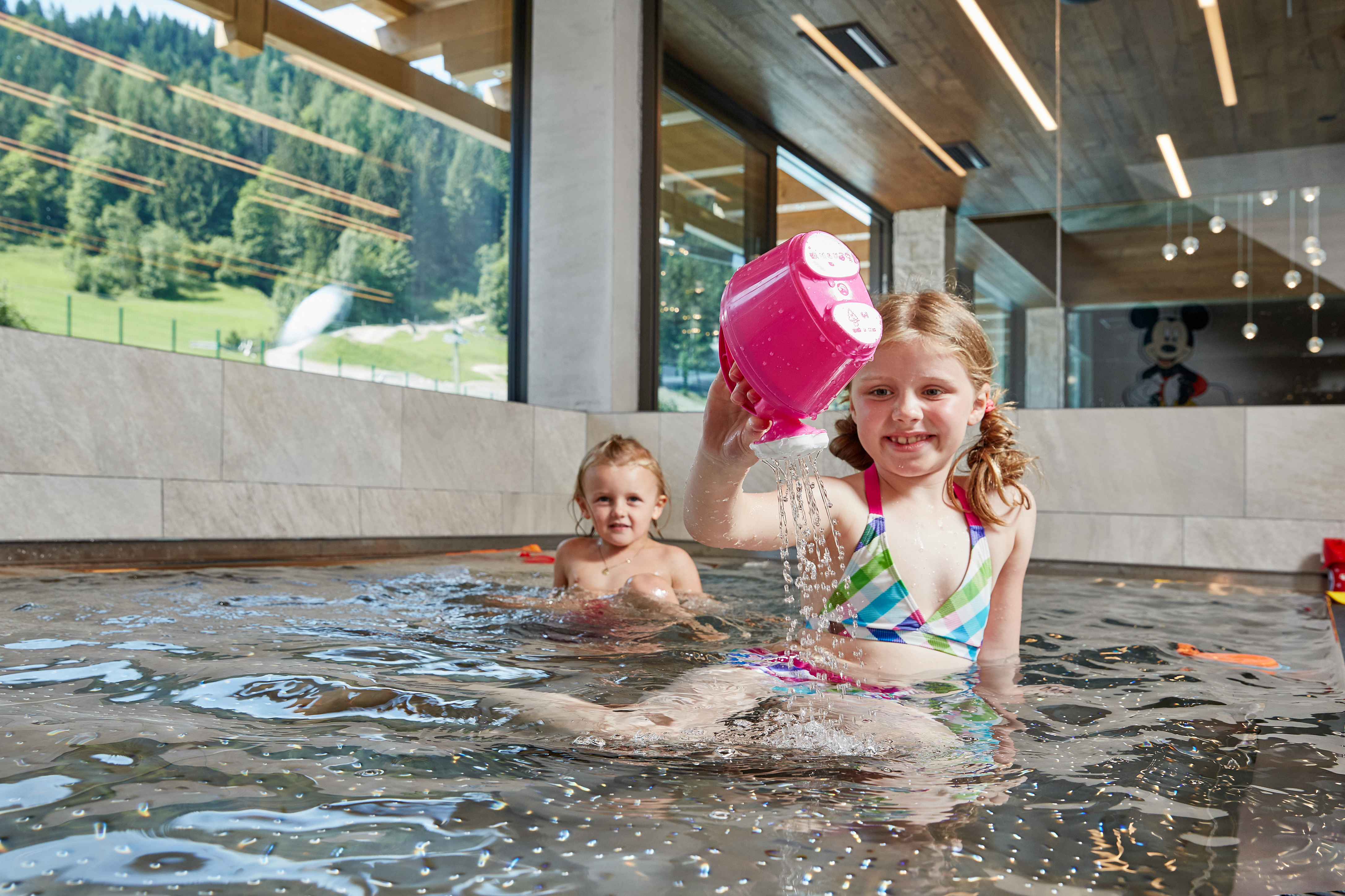 Familienurlaub in Leogang im Good Life Resort Riederalm, dem Family Wellnesshotel mit Thermalwasser